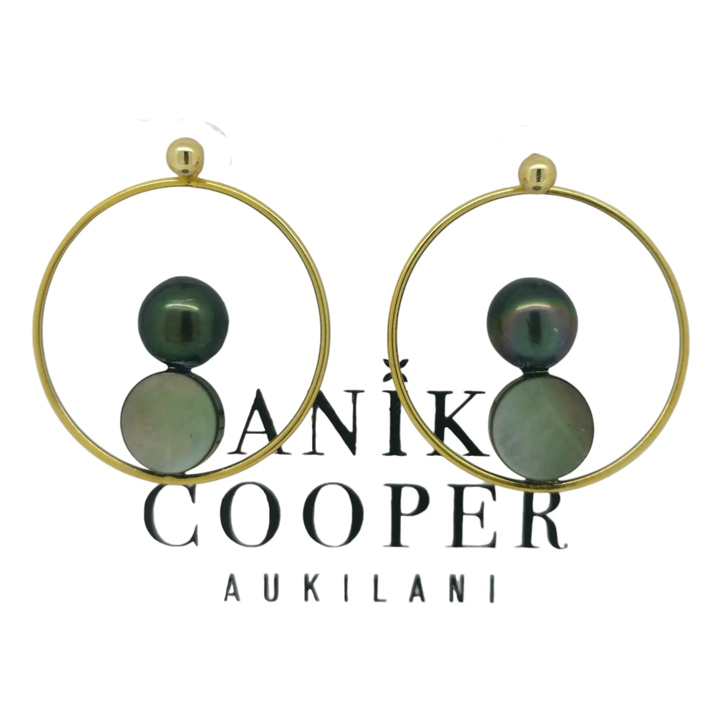 Porowhita Earrings-Earrings-Danika Cooper Jewellery