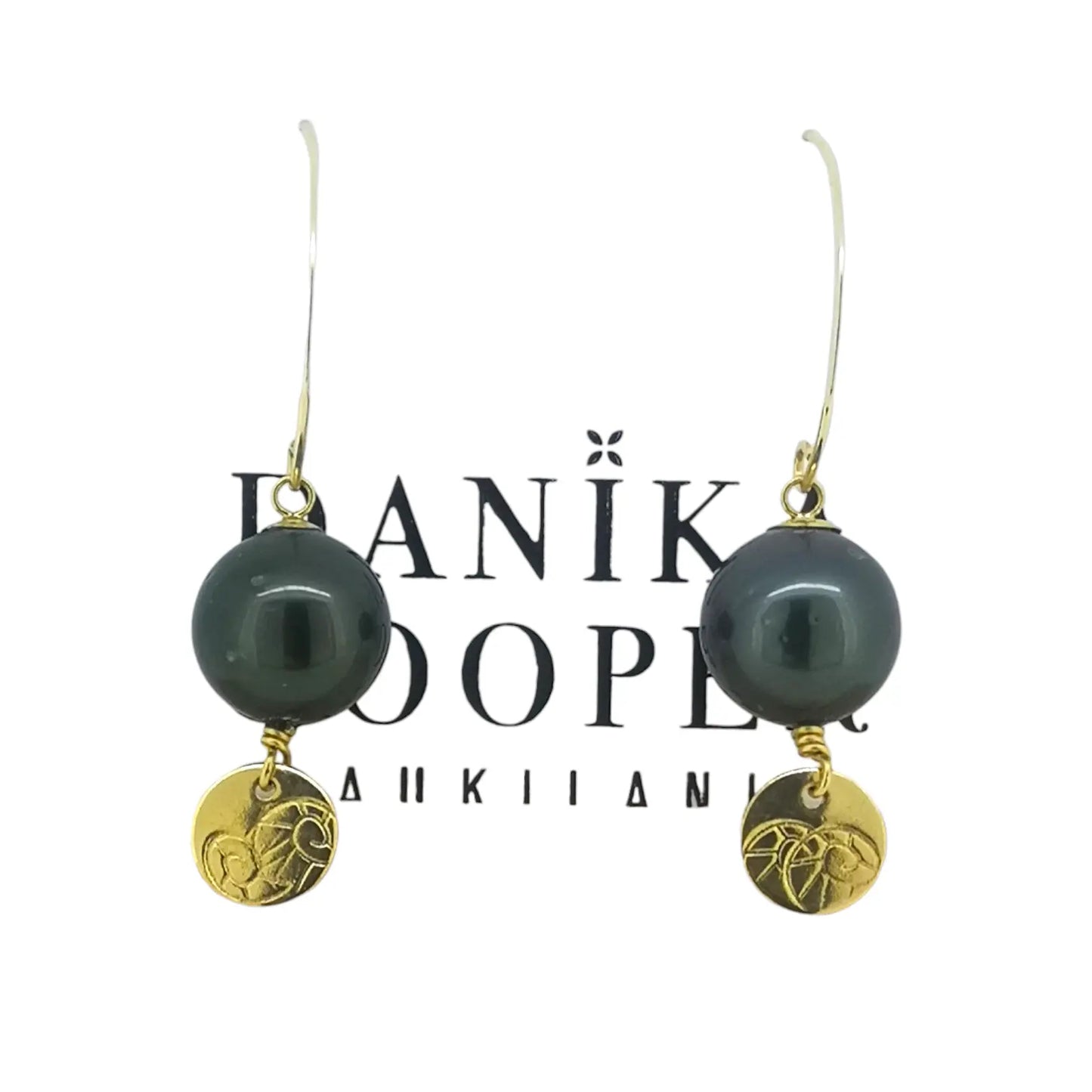 Nautilus Earrings-Earrings-Danika Cooper Jewellery