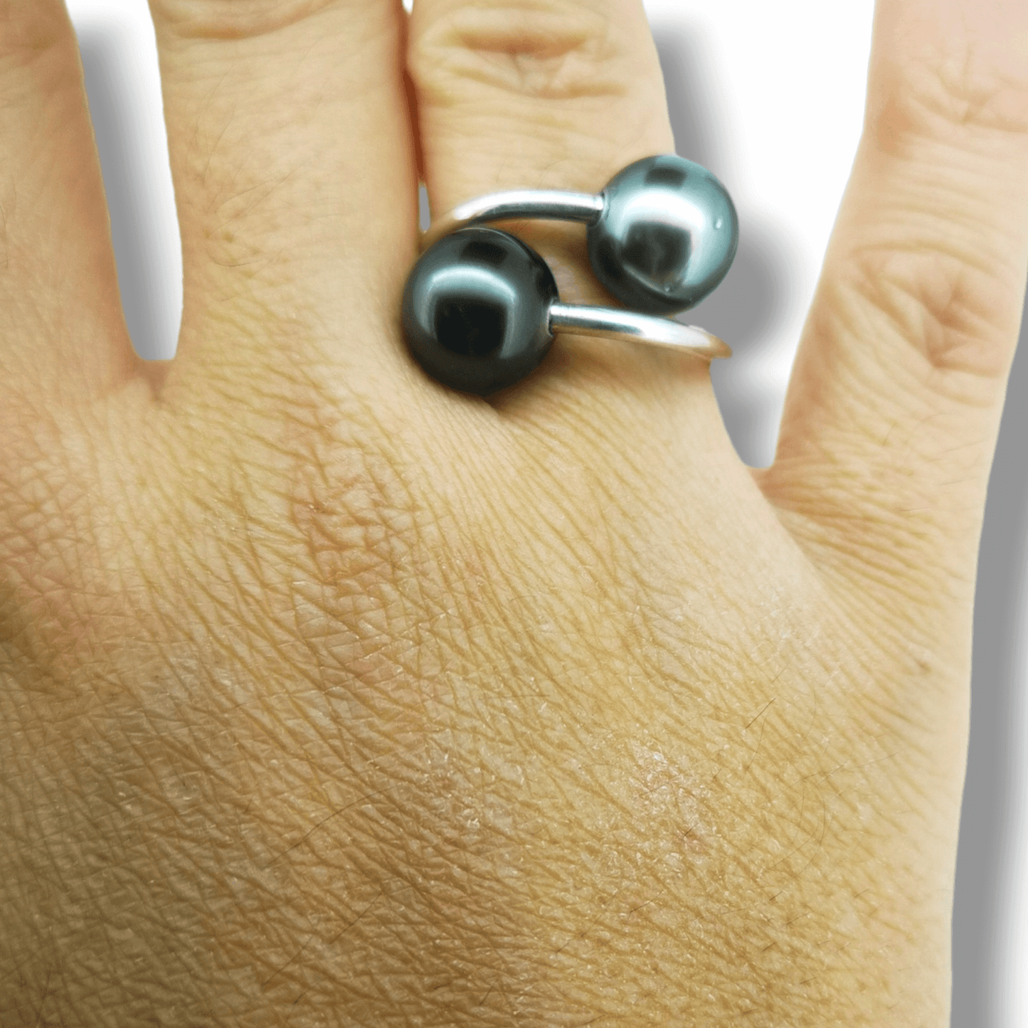 Duo Ring (sz11)-Rings-Danika Cooper Jewellery