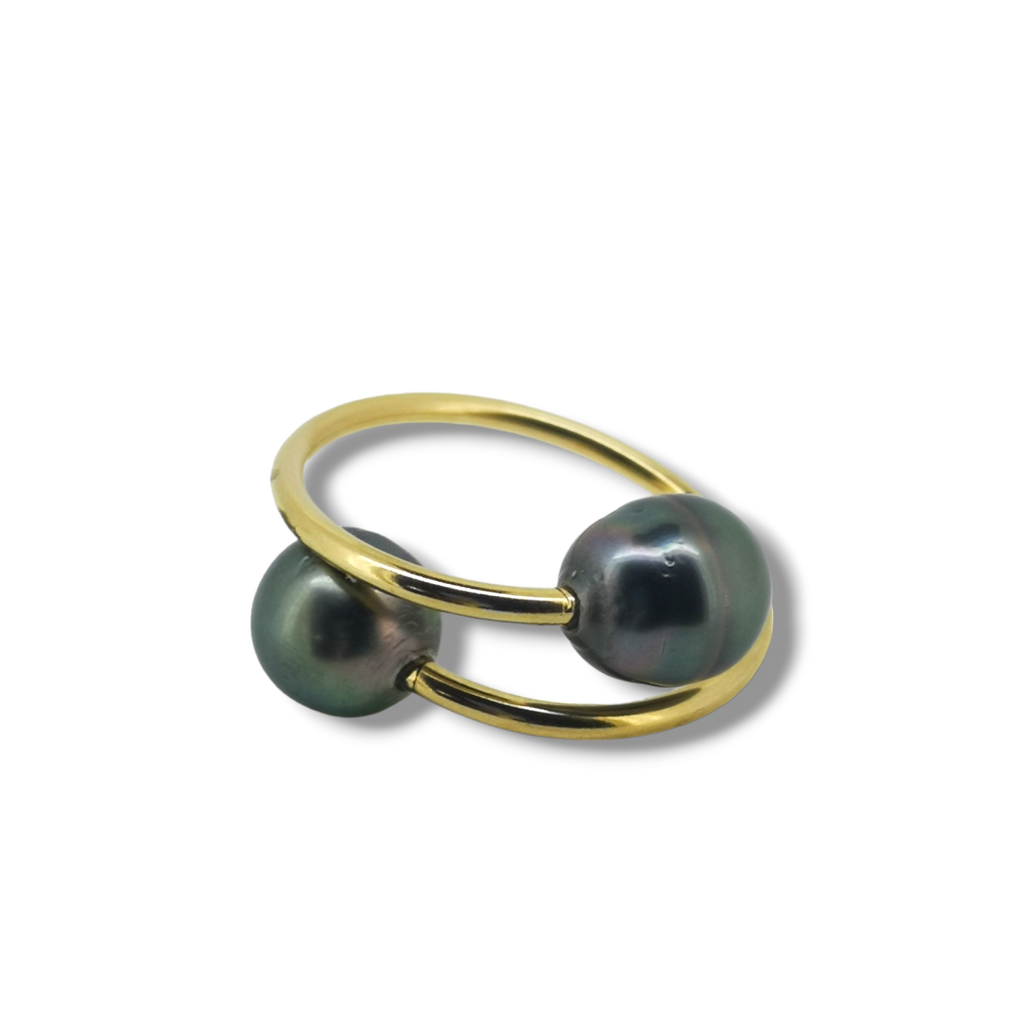 Duo Ring (sz12)-Rings-Danika Cooper Jewellery