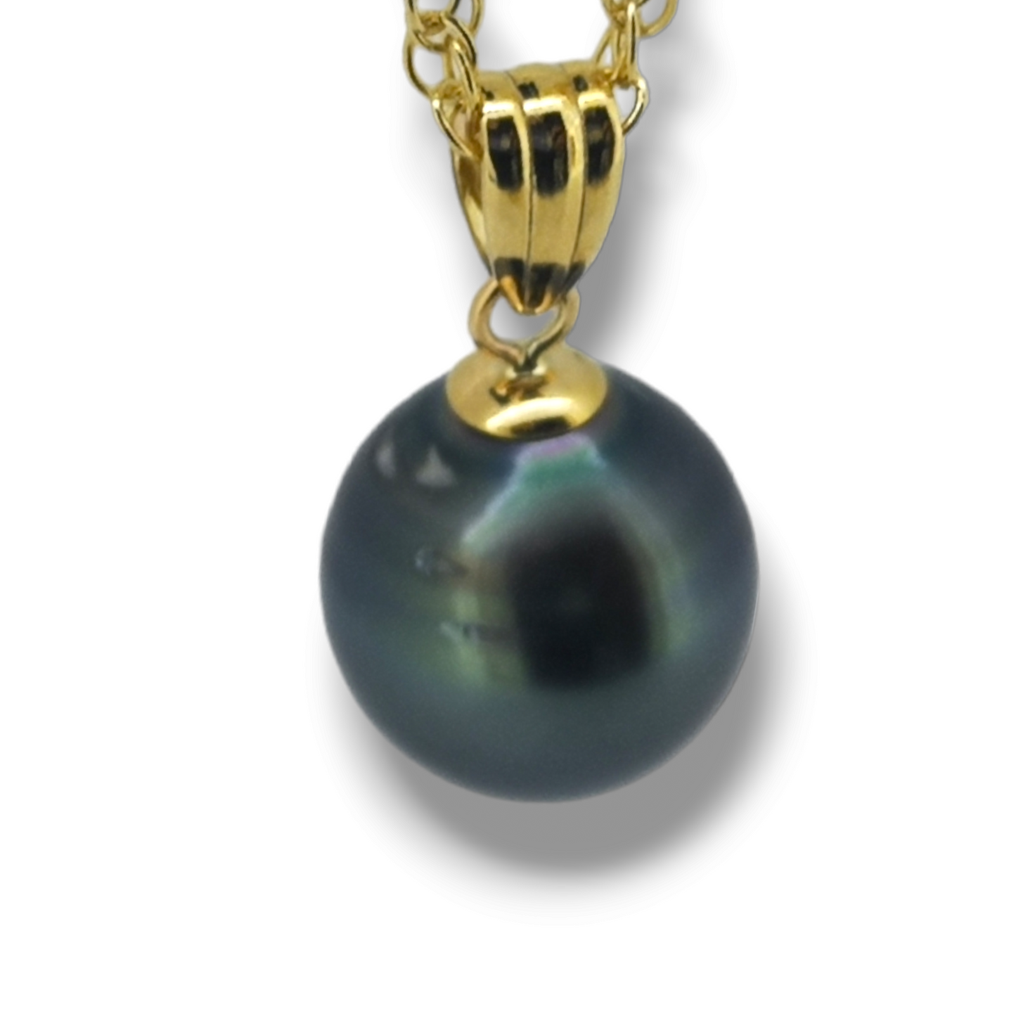 Classic Single Tahitian Necklace-Necklace-Danika Cooper Jewellery