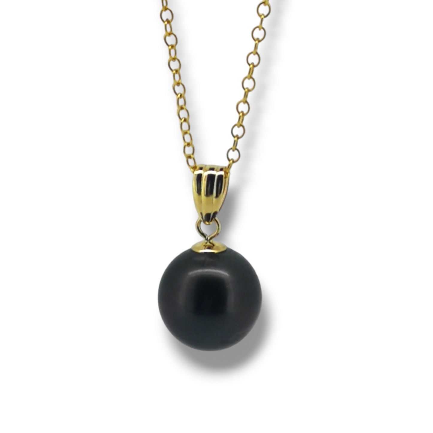 Classic Single Tahitian Necklace-Necklace-Danika Cooper Jewellery