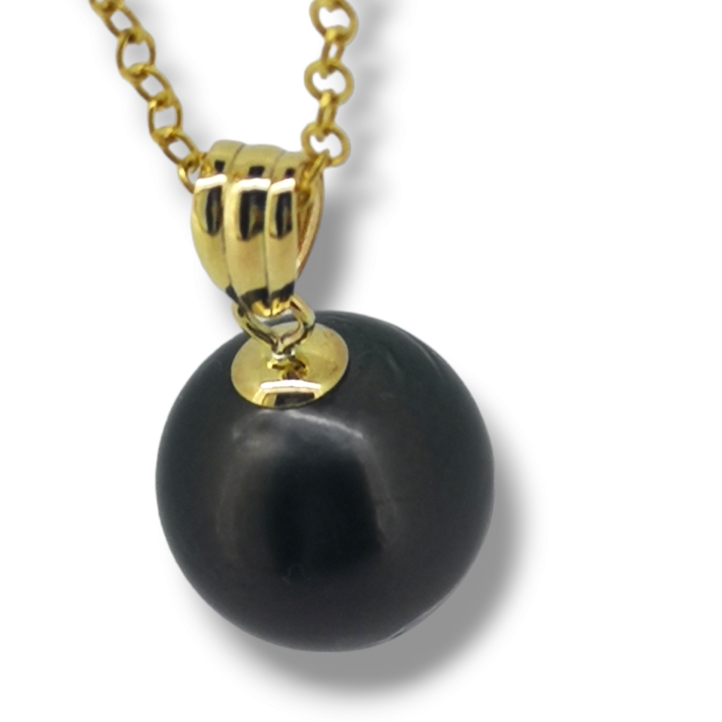 Classic Single Tahitian Necklace-Necklace-Danika Cooper Jewellery