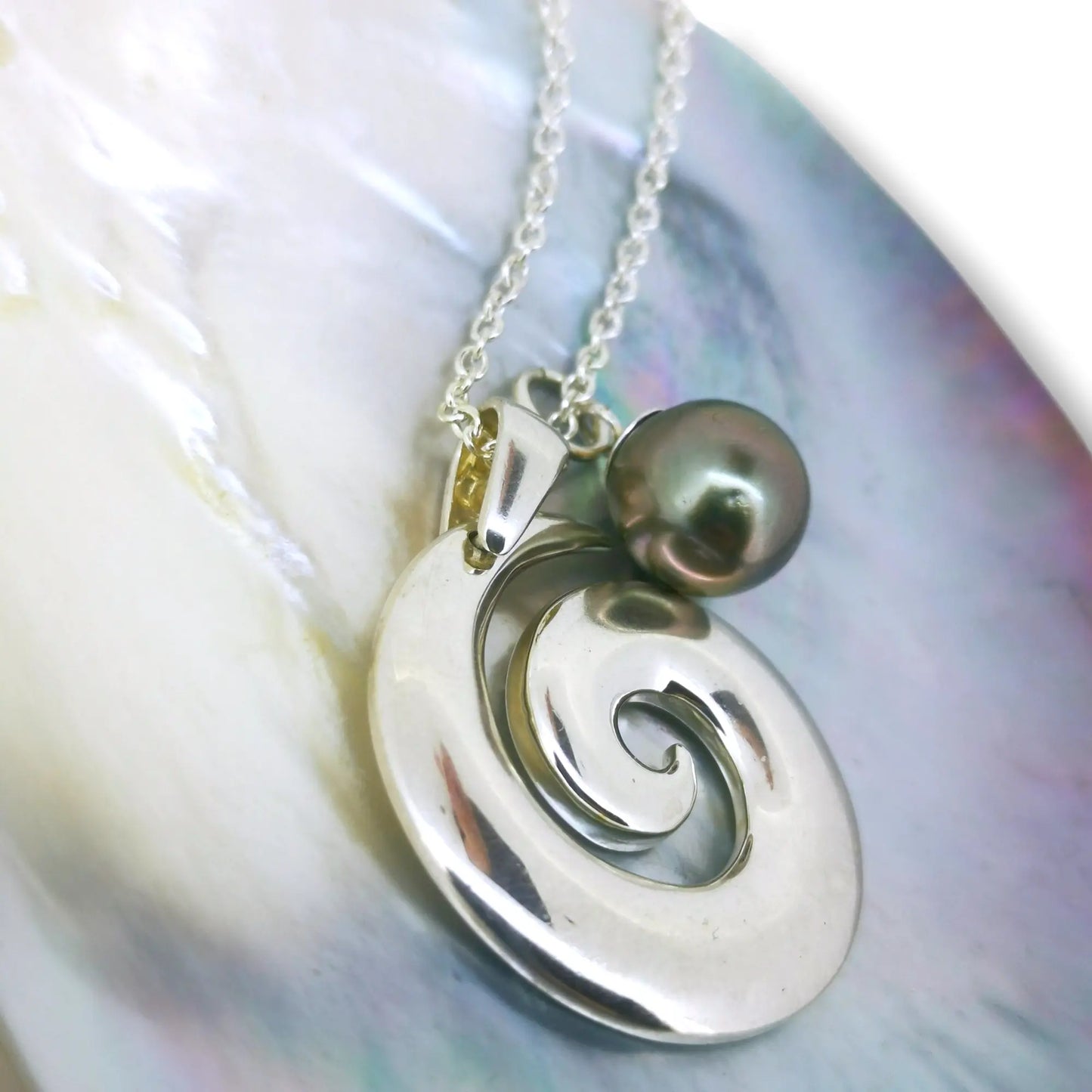 Koru Necklace-Necklace-Danika Cooper Jewellery