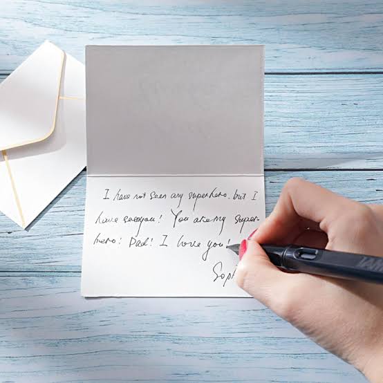 Hand written gift card-Danika Cooper Jewellery