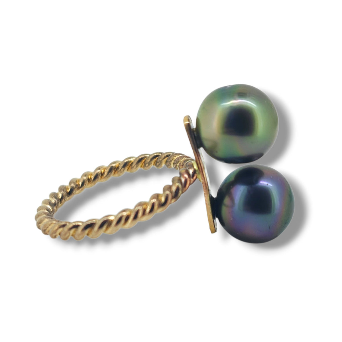 Twisted Double Ring size 10-Danika Cooper Jewellery