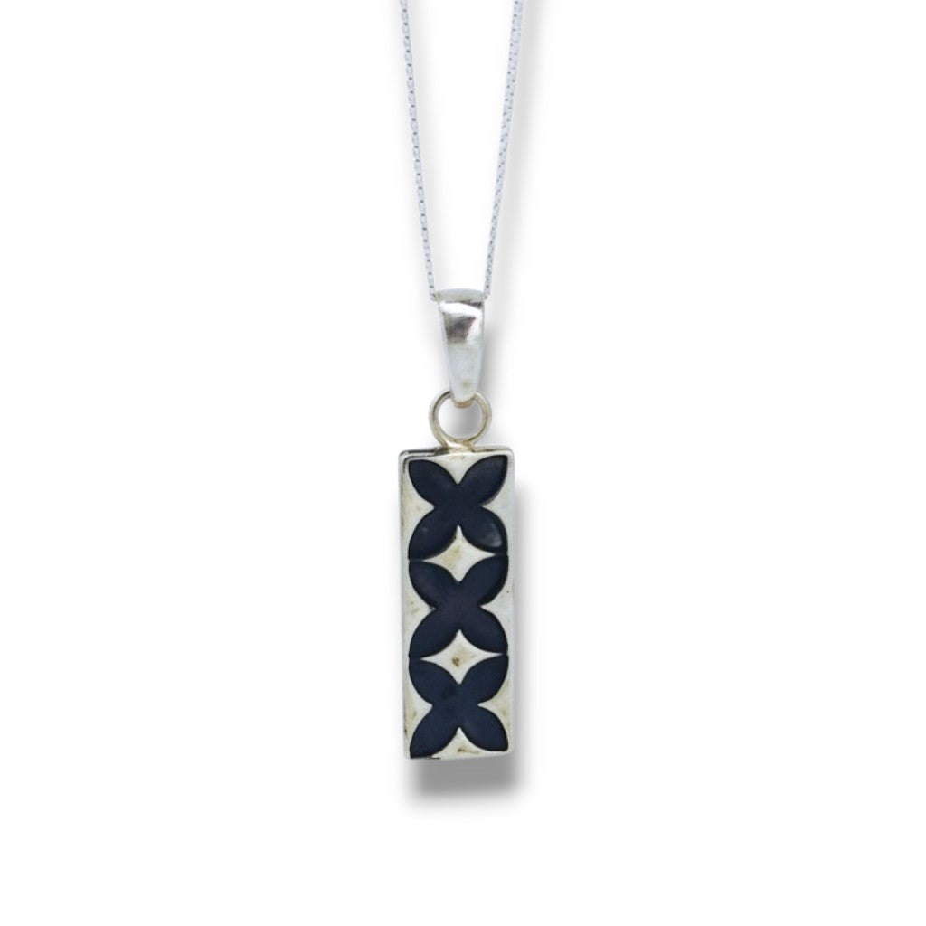 Frangipani Bar Necklace-Necklace-Danika Cooper Jewellery