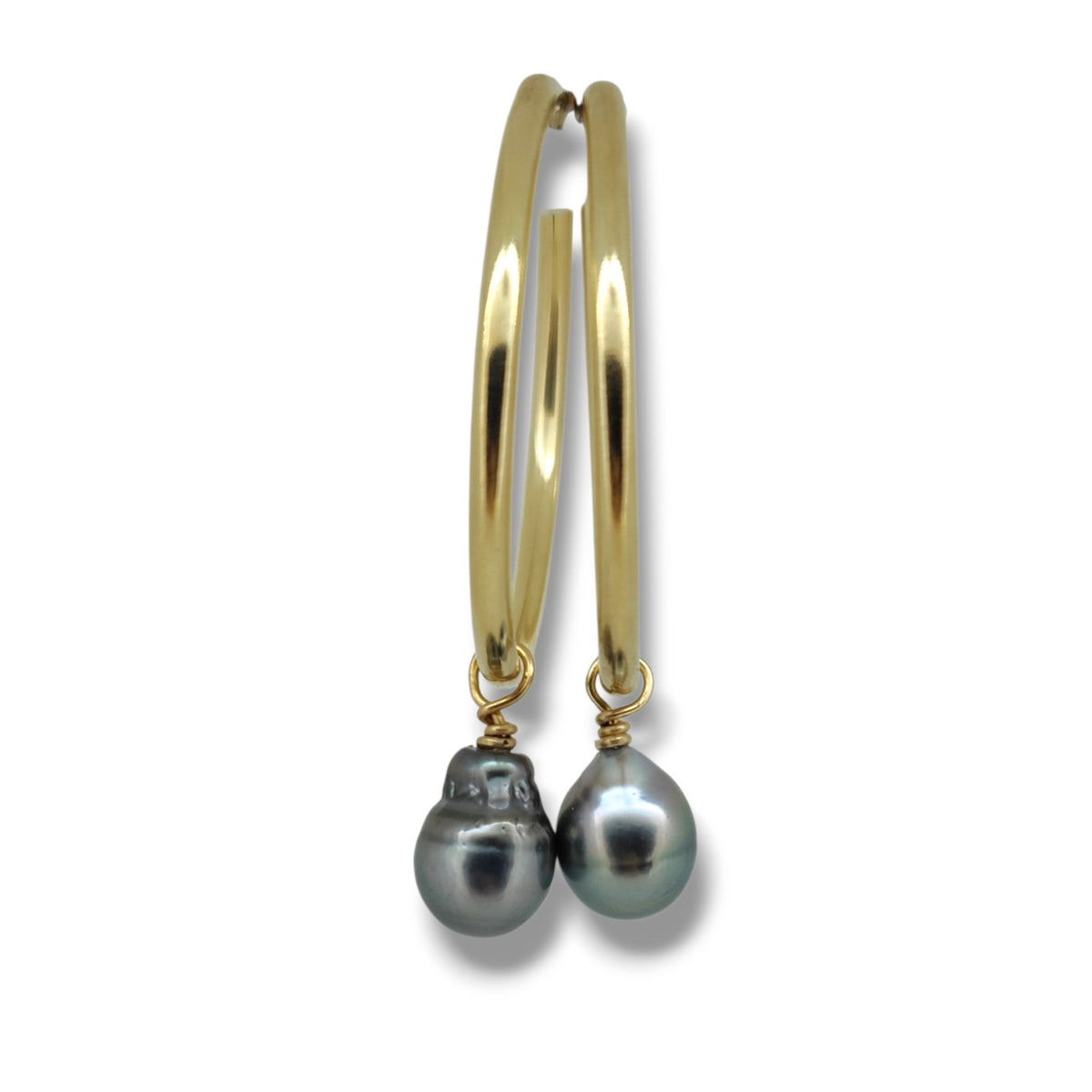 Euro Hoop Earrings-Earrings-Danika Cooper Jewellery