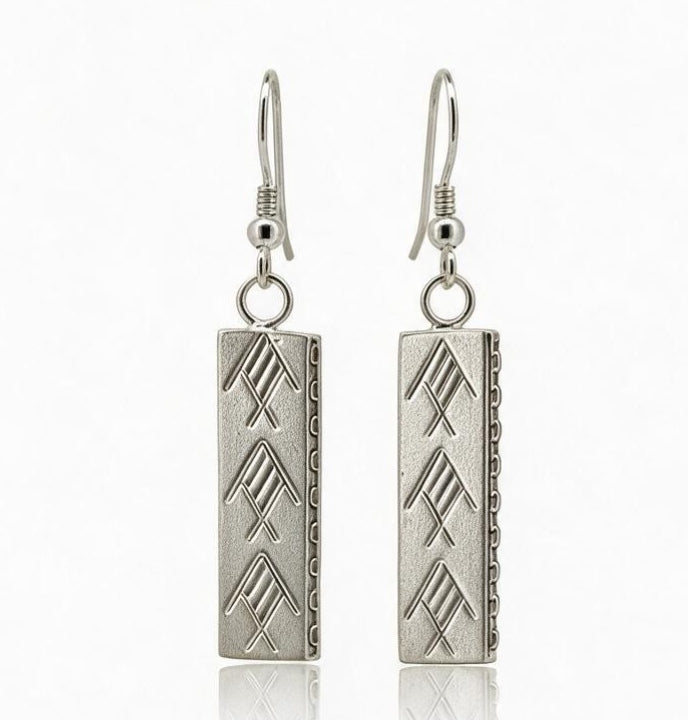 Ika Hook Earrings-Earrings-Danika Cooper Jewellery