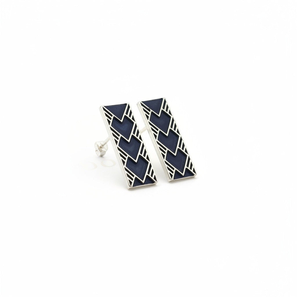 Spearhear Stud Earrings-Earrings-Danika Cooper Jewellery