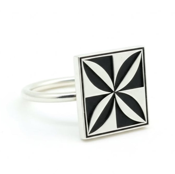 Frangipani Ring (fine)-Necklace-Danika Cooper Jewellery