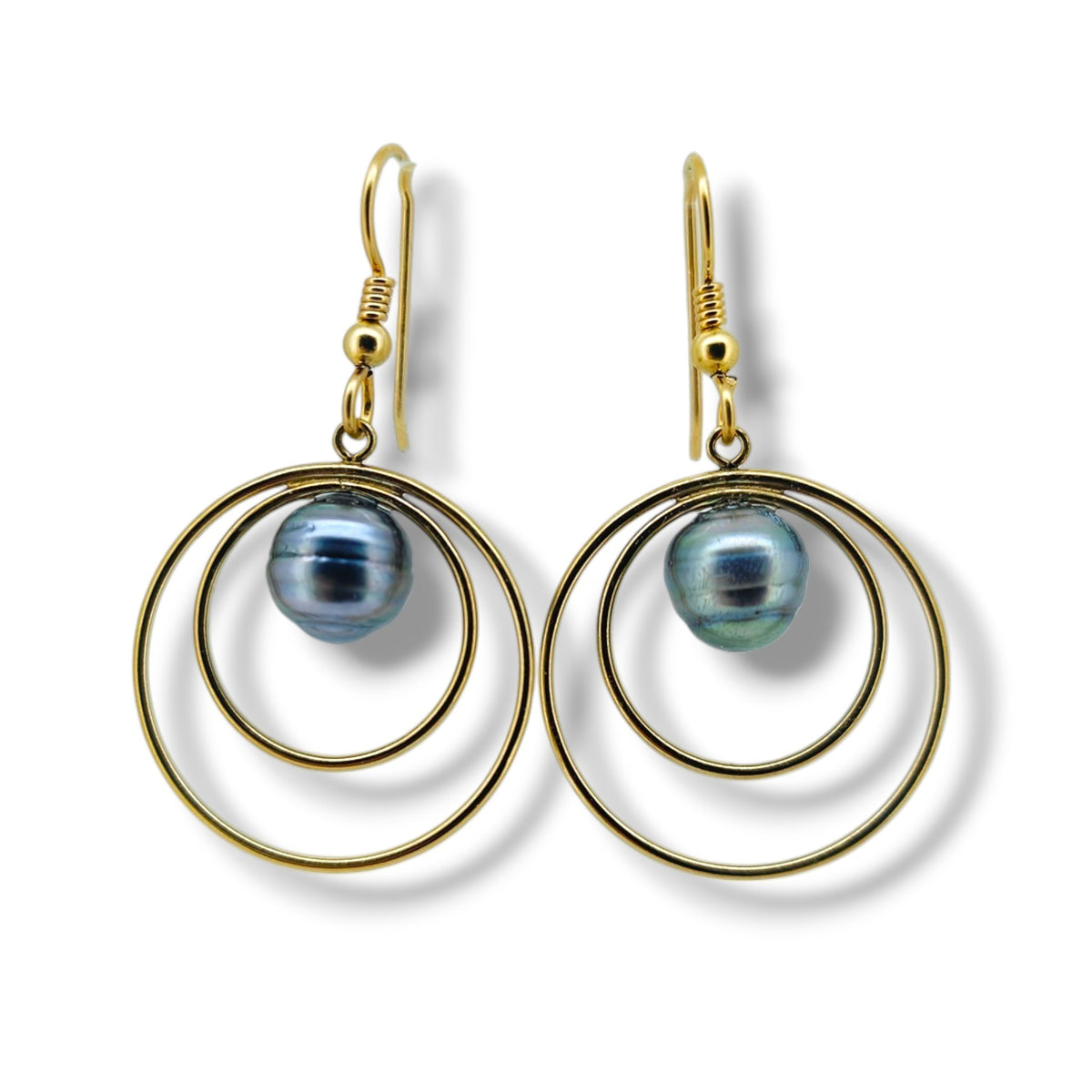 Orbit Hoop Earrings-Earrings-Danika Cooper Jewellery