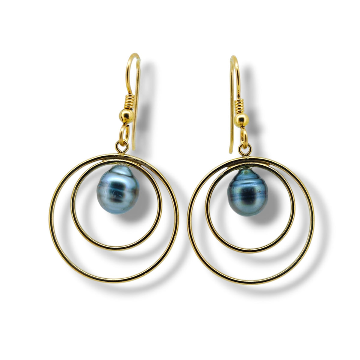 Orbit Hoop Earrings-Earrings-Danika Cooper Jewellery