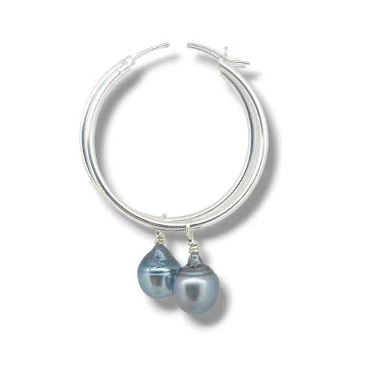 Euro Hoop Earrings-Earrings-Danika Cooper Jewellery