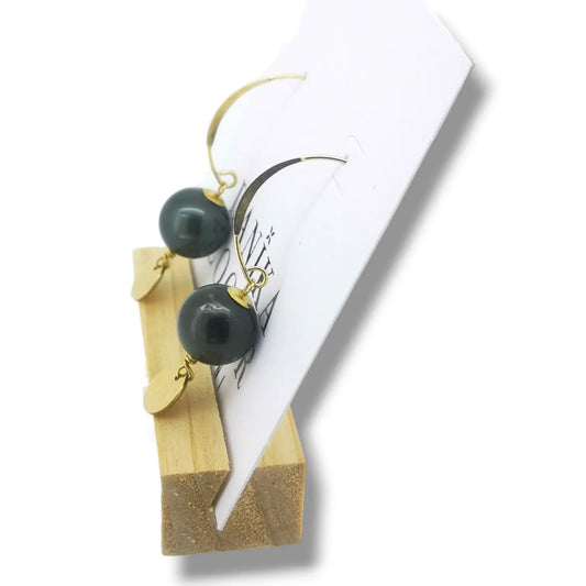 Nautilus Earrings-Earrings-Danika Cooper Jewellery