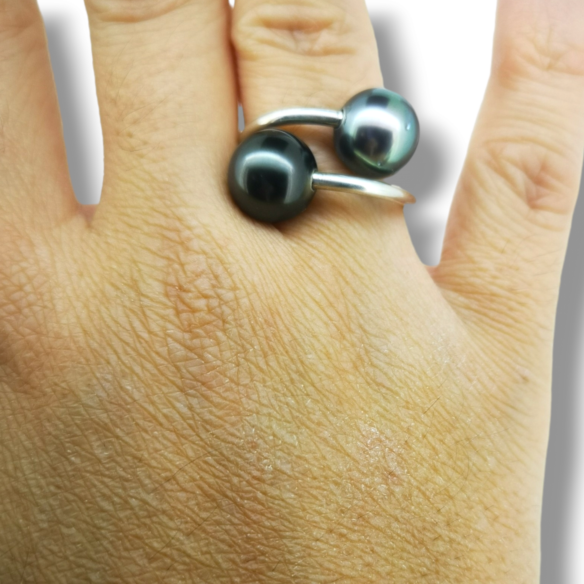 Duo Ring (sz7)-Rings-Danika Cooper Jewellery