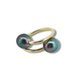 Duo Ring (sz9)-Rings-Danika Cooper Jewellery