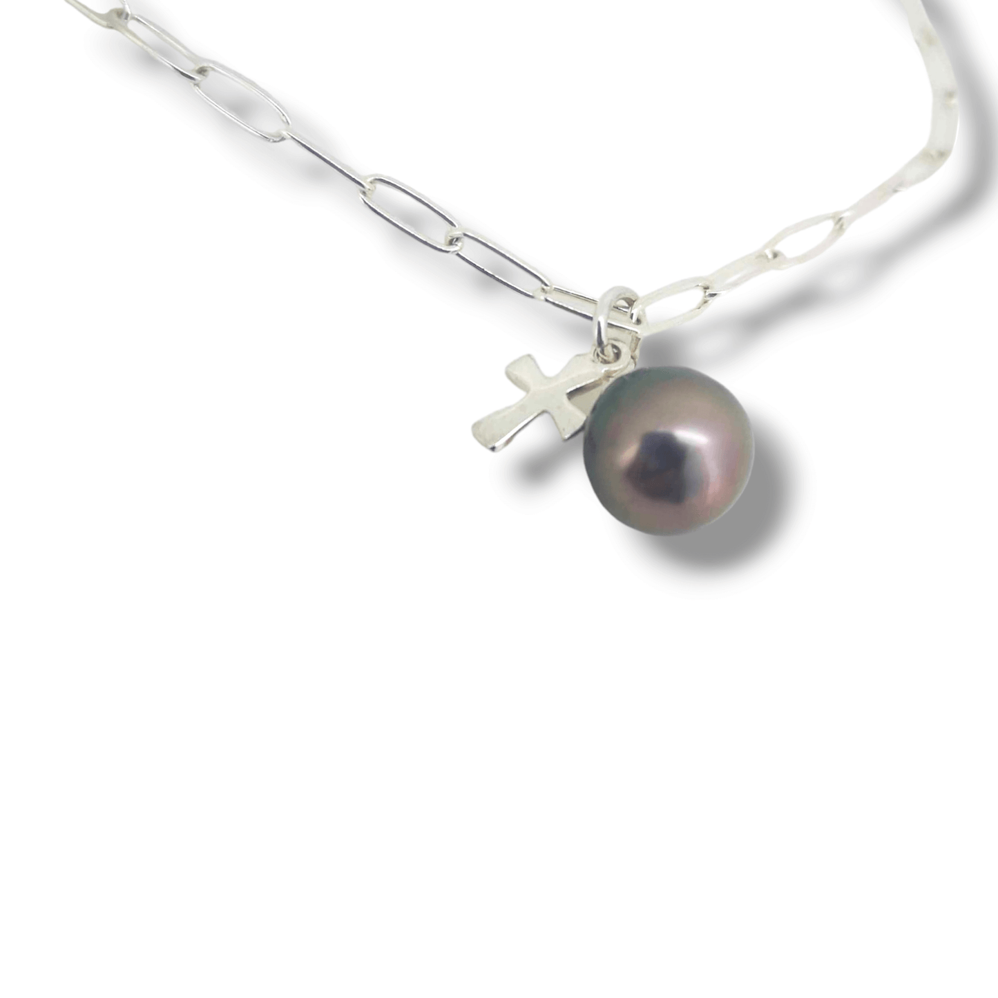 925 STERLING SILVER CROSS BRACELET-Danika Cooper Jewellery