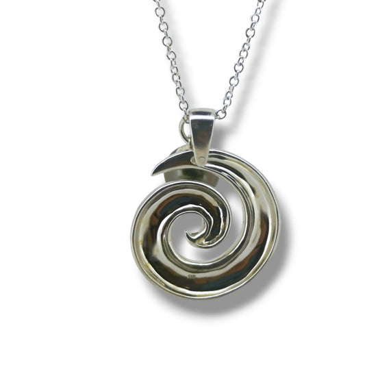 Koru Necklace-Necklace-Danika Cooper Jewellery
