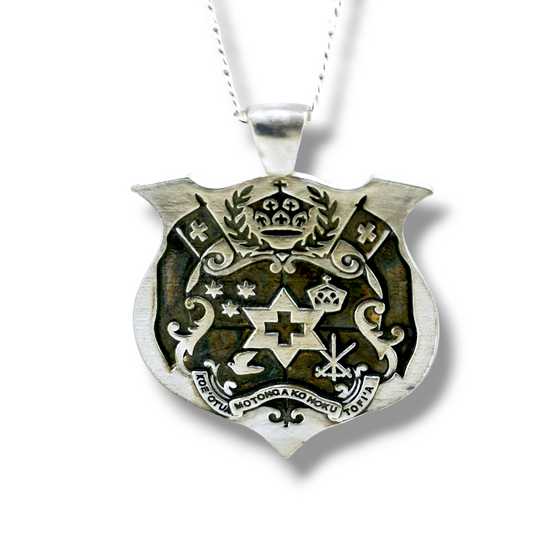 Tongan Crest Necklace-Necklace-Danika Cooper Jewellery