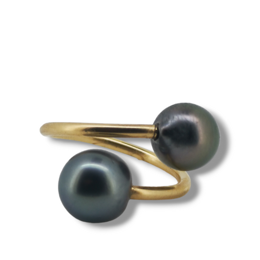 Duo Ring size 9-Rings-Danika Cooper Jewellery