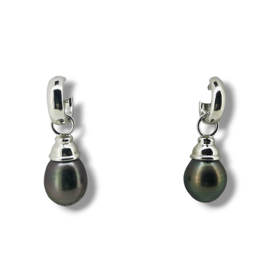 Hine Huggie Earrings-Earrings-Danika Cooper Jewellery