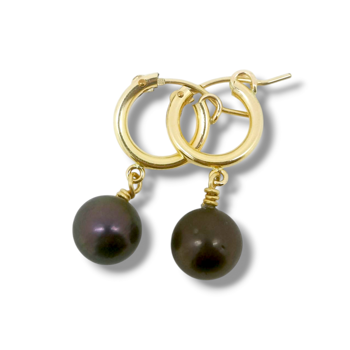 Aulelei Huggie Earrings-Earrings-Danika Cooper Jewellery