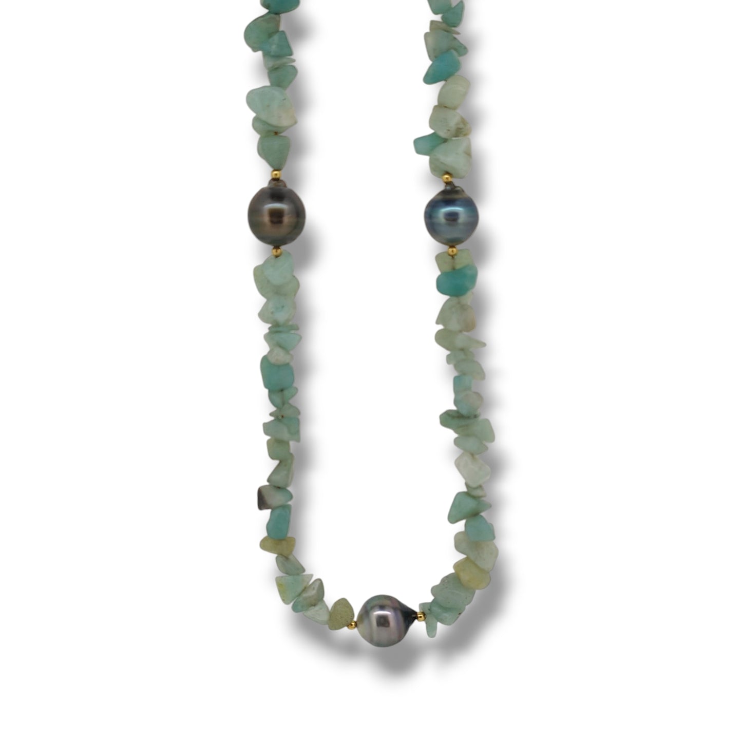 Amazonite Set Necklace & Earrings-Set-Danika Cooper Jewellery
