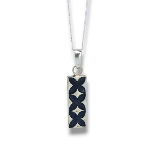 Frangipani Bar Necklace-Necklace-Danika Cooper Jewellery
