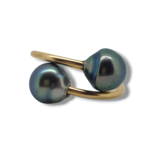 Duo Ring Size 9-Rings-Danika Cooper Jewellery