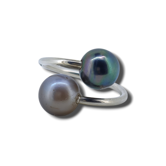 Duo Ring Size 8/9-Rings-Danika Cooper Jewellery