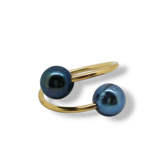 9ct Duo Ring Size 10-Danika Cooper Jewellery