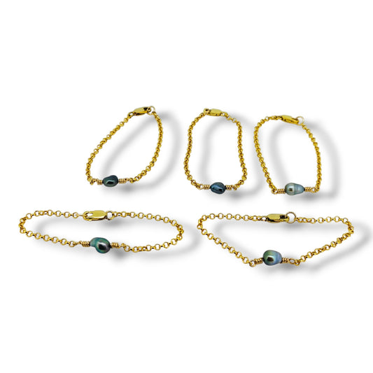 Kids/ Pepe Keshi Pearl Bracelet-Necklace-Danika Cooper Jewellery