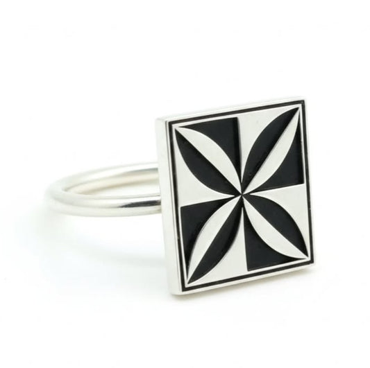 Frangipani Ring (fine)-Necklace-Danika Cooper Jewellery