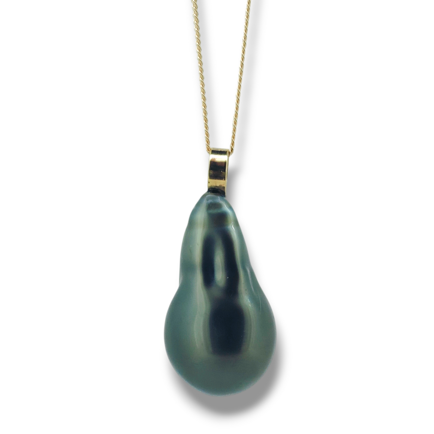 Huge 14.3x 25mm Cook Islands Pearl Necklace-Necklace-Danika Cooper Jewellery