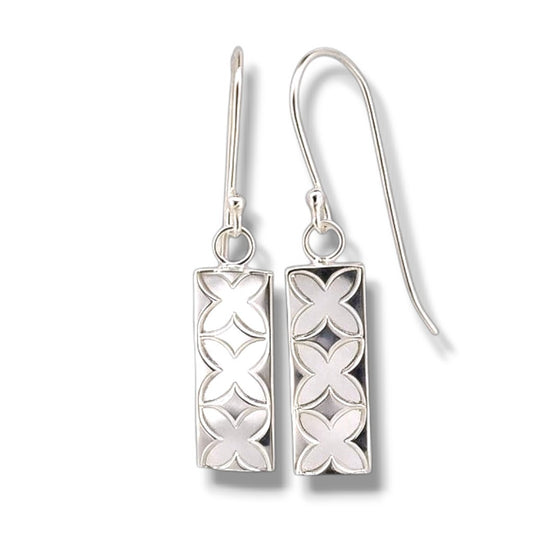 Frangipani Hook Earrings-Earrings-Danika Cooper Jewellery