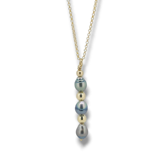 Triple Stacker Necklace-Necklace-Danika Cooper Jewellery
