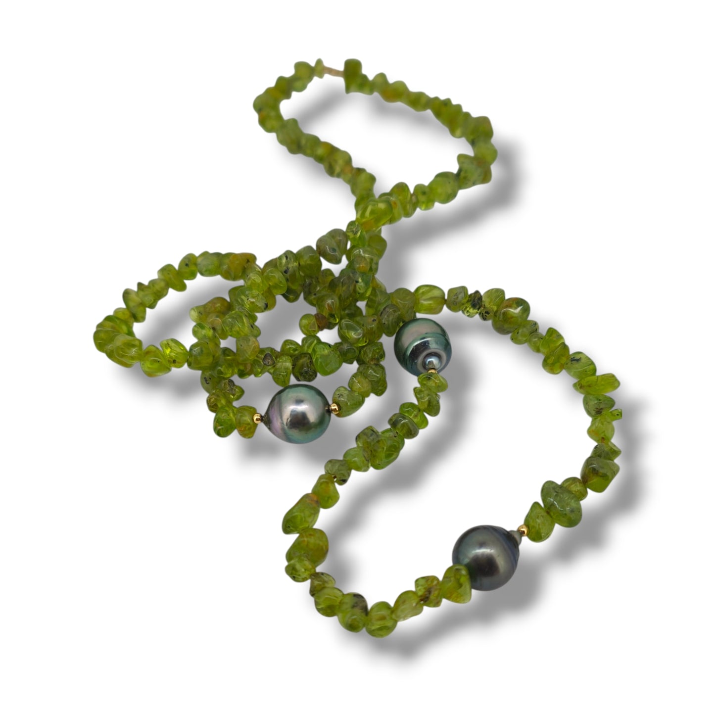 Peridot Set Necklace & Earrings-Set-Danika Cooper Jewellery