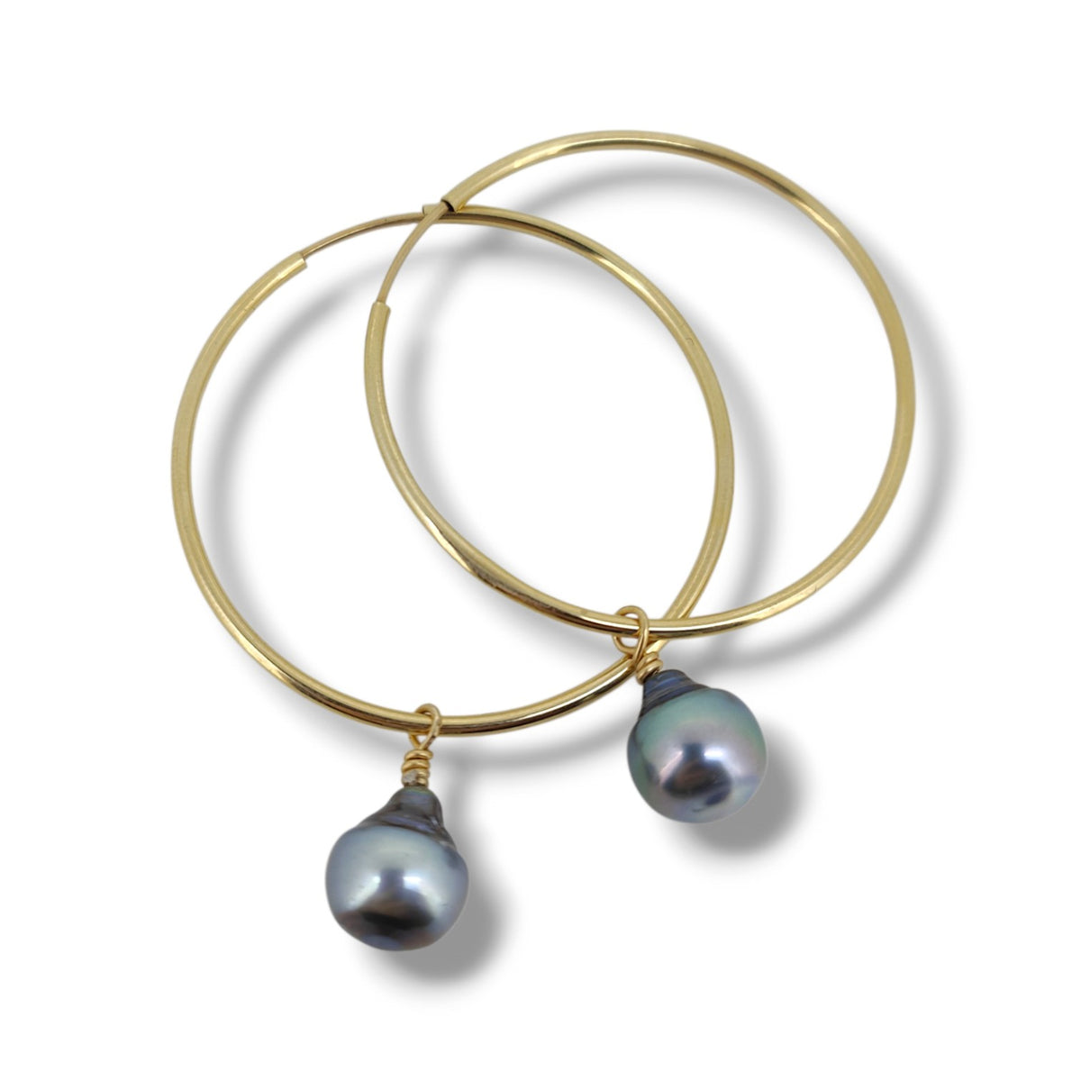 Lagi Hoop Earrings-Earrings-Danika Cooper Jewellery