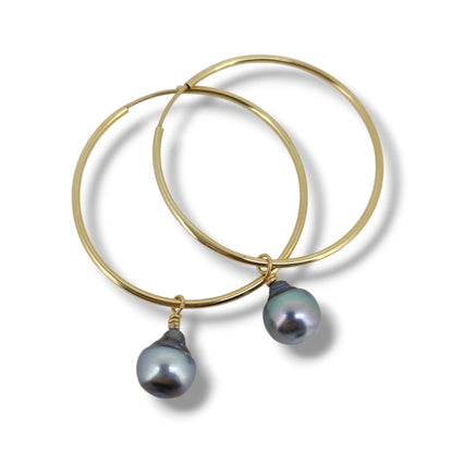 Lagi Hoop Earrings-Earrings-Danika Cooper Jewellery