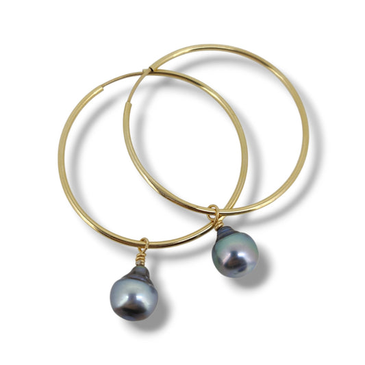 Lagi Hoop Earrings-Earrings-Danika Cooper Jewellery