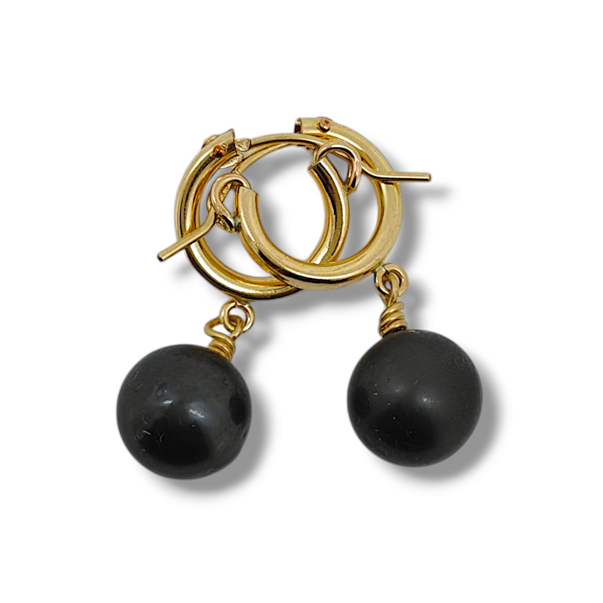 Aulelei Huggie Earrings-Earrings-Danika Cooper Jewellery