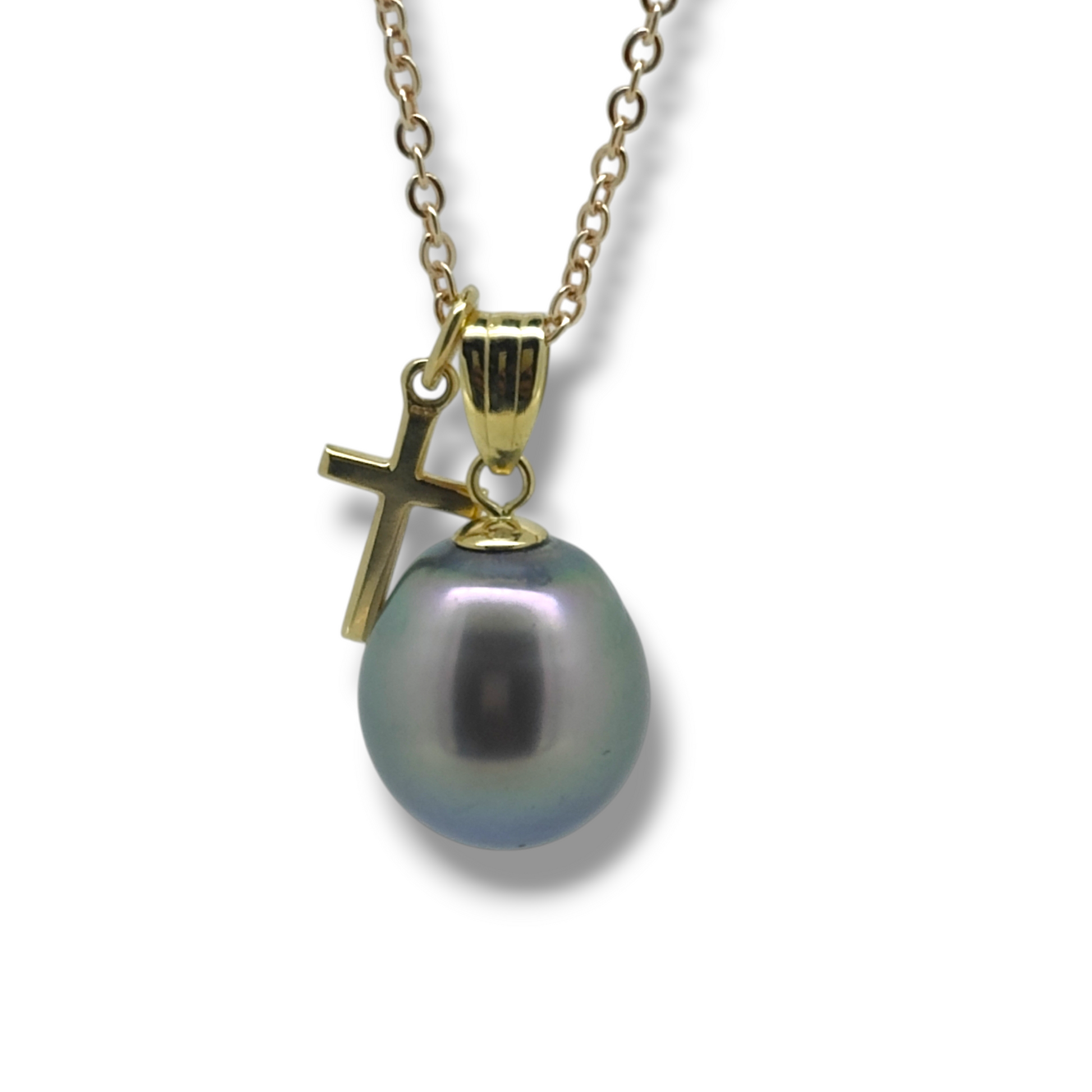 9ct Faith Necklace-Necklace-Danika Cooper Jewellery