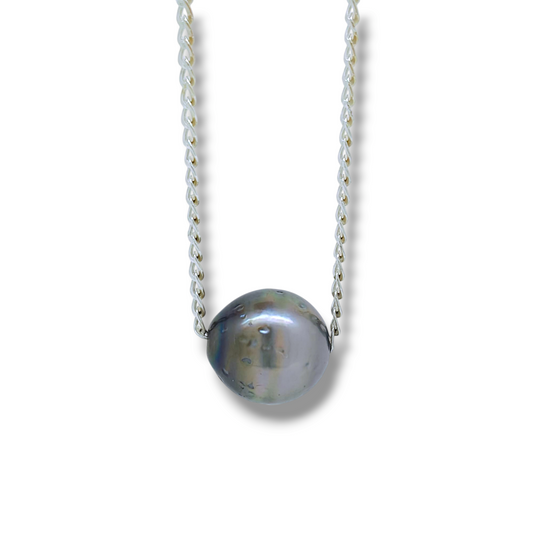 Large Avae Floater Necklace-Necklace-Danika Cooper Jewellery