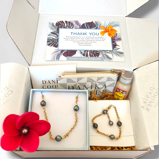 Gold Necklace & Bracelet - Set 16-Set-Danika Cooper Jewellery